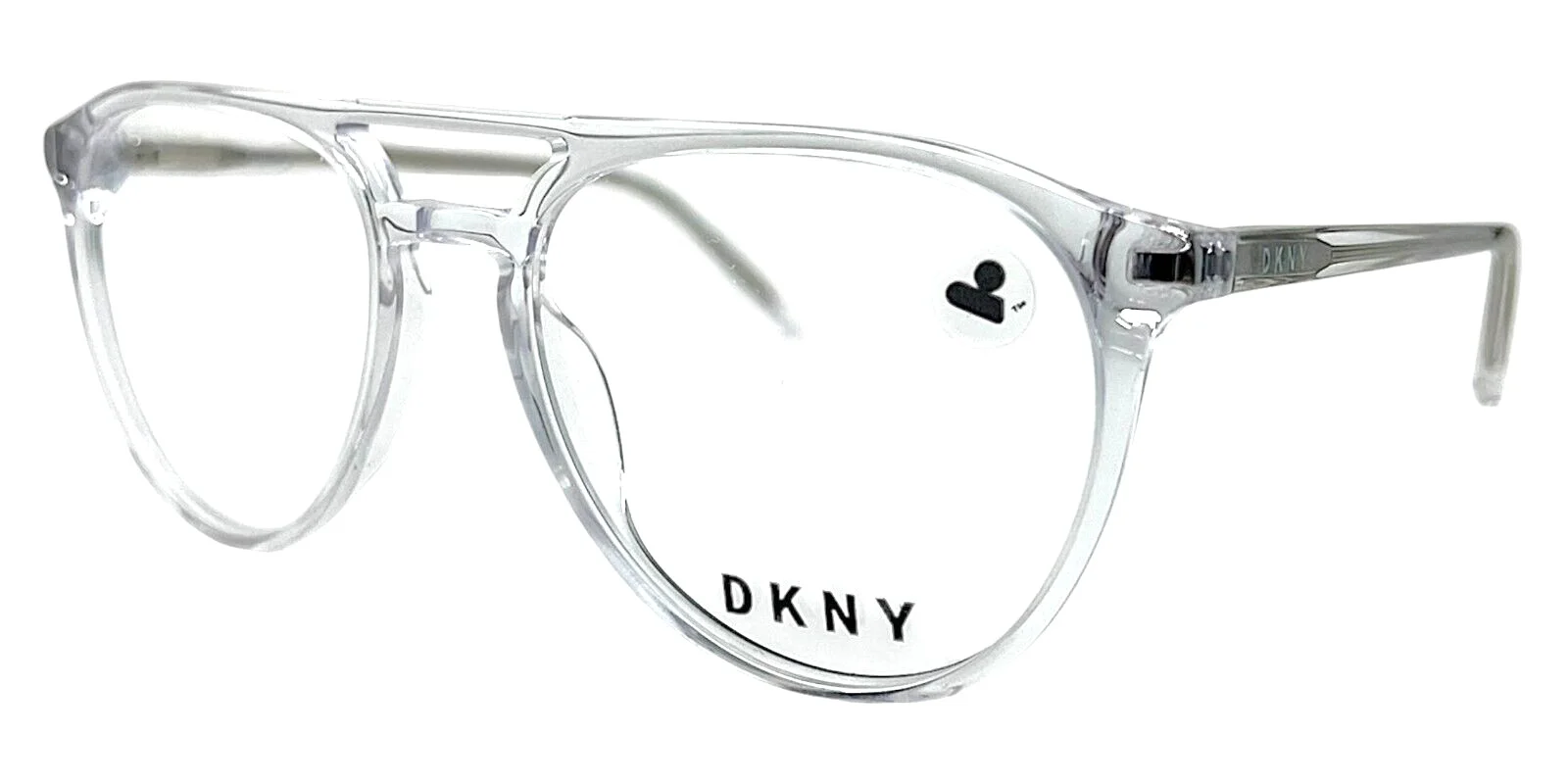 DKNY - DK5025 000 53/18/135 - CRYSTAL - NEW Authentic WOMEN EYEGLASSES Frame