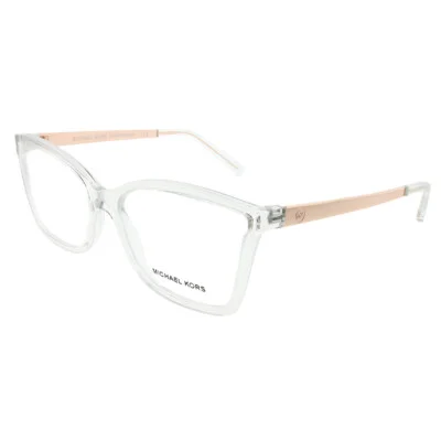 Michael Kors Caracas MK 4058 3050 Crystal Clear Plastic Eyeglasses 54mm