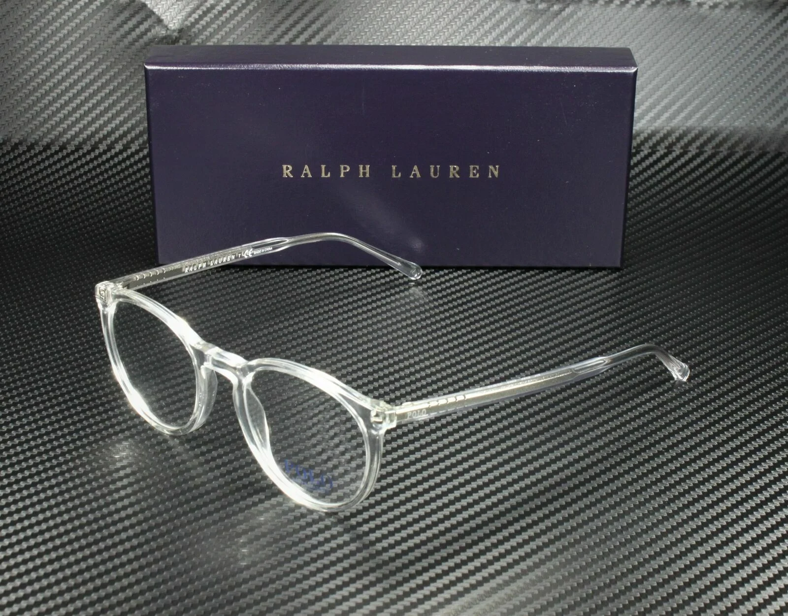 Ralph Lauren Polo PH2193 5002 Shiny Crystal Round Men